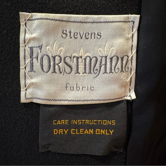 Vintage Fur Trimmed Wool Princess Coat - Picture 9 of 12